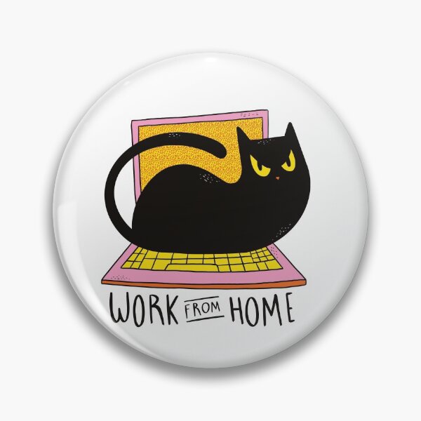 Item preview, Funny black cat  designed and sold by Dream Imagine Create ..