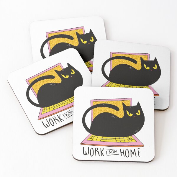 Item preview, Funny black cat  designed and sold by Dream Imagine Create ..