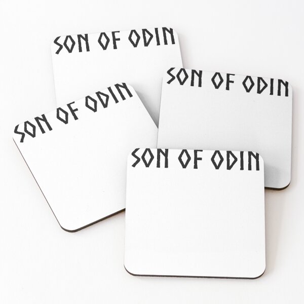 Item preview, Son of Odin Norse Pagan Viking Mythology Black designed and sold by BluePagan.