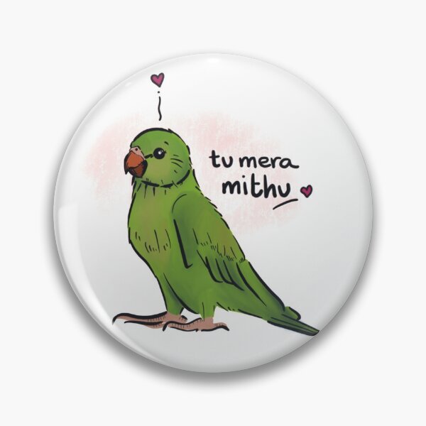 Item preview, Tu Mera Mithu, You Are My Sweetie designed and sold by Sophie Hurst Illustration.