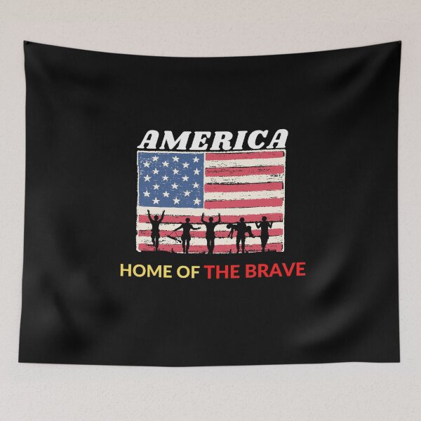 Item preview, American Home of The Brave designed and sold by DivineLiveShop.