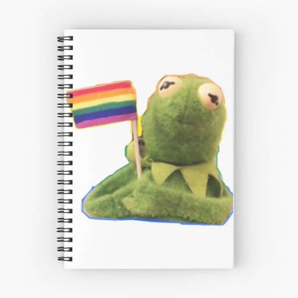 Item preview, Gay Pride Rainbow Kermit designed and sold by SticksTooSlick.