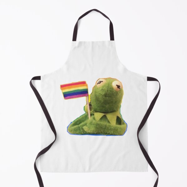 Item preview, Gay Pride Rainbow Kermit designed and sold by SticksTooSlick.
