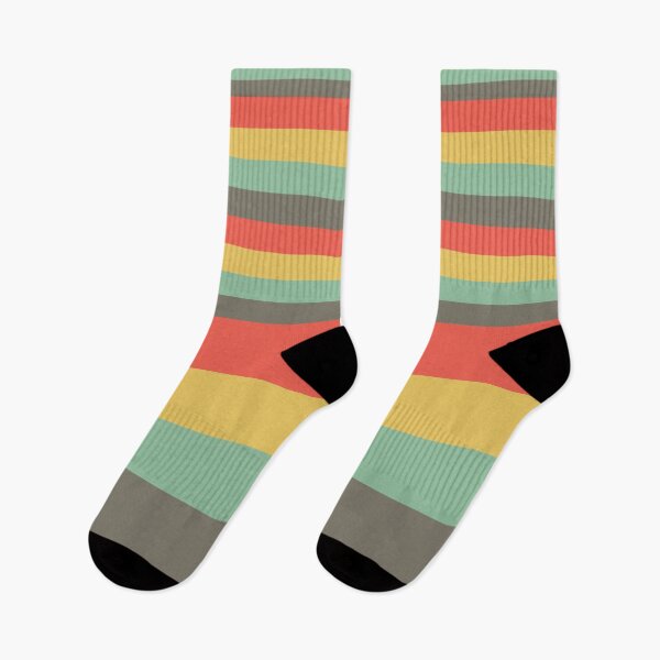 Item preview, Groovy Retro Stripes  designed and sold by RhubarbMyrtle.