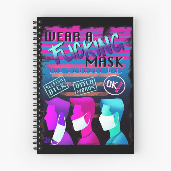 Item preview, Wear a F---ING Mask designed and sold by moorecolinart.