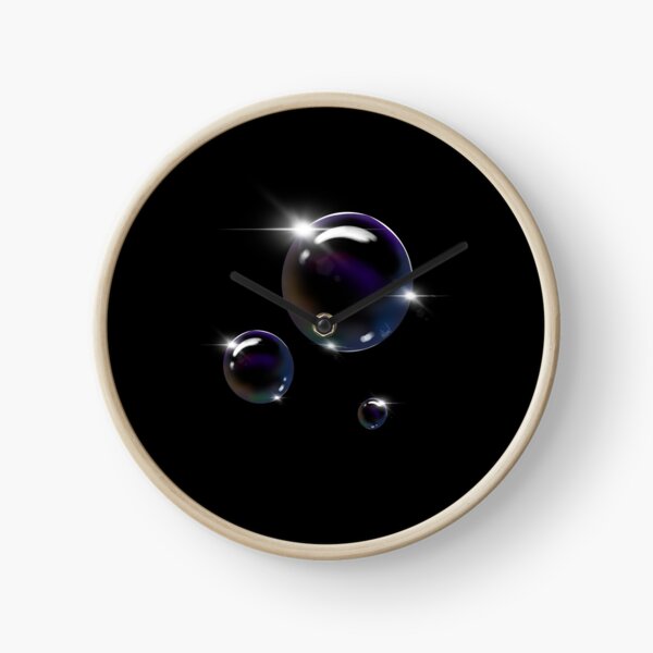 Bubbles Clock