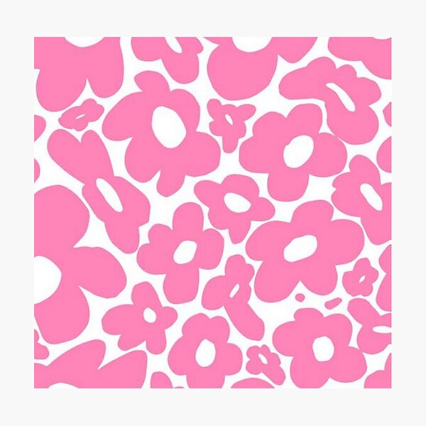 Pink flowers Photographic Print