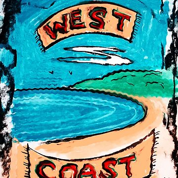Artwork thumbnail, west coast by ellisnick2020