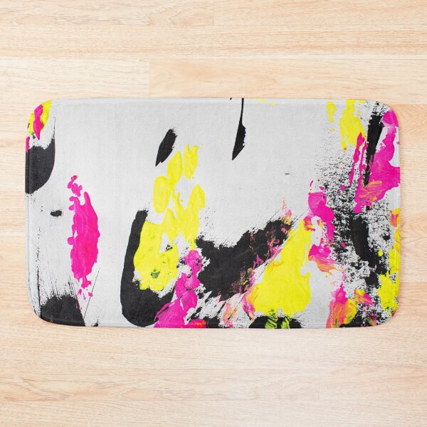 Item preview, Abstracted Pink, Yellow, Black Floral designed and sold by JuicyAnn.