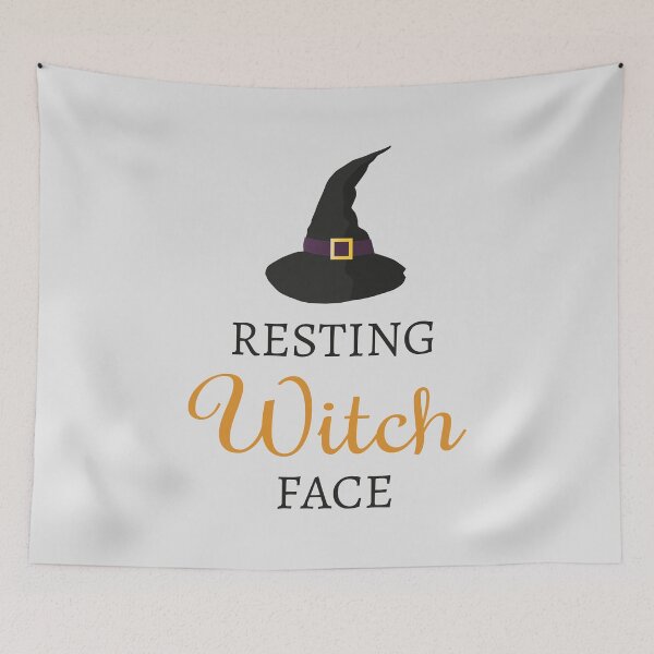 Item preview, Resting Witch Face designed and sold by Lemon Pepper.