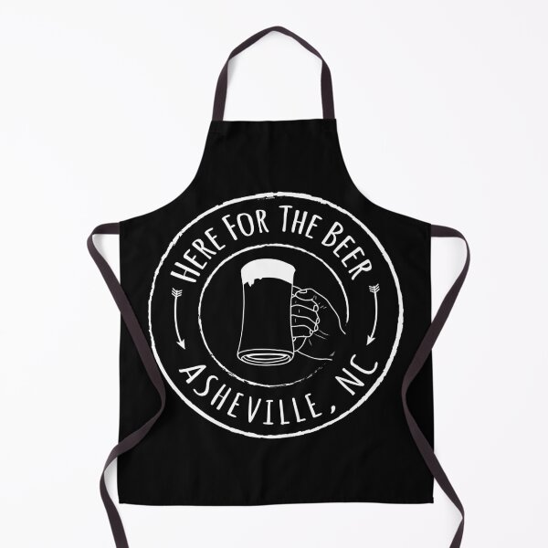 Item preview, Asheville Beer - White on Black designed and sold by Serena's Asheville Merch.