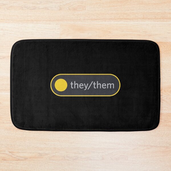 Item preview, They/Them Discord Pronoun Role - Yellow designed and sold by ijanet.
