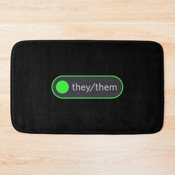 Item preview, They/Them Discord Pronoun Role - Green designed and sold by ijanet.