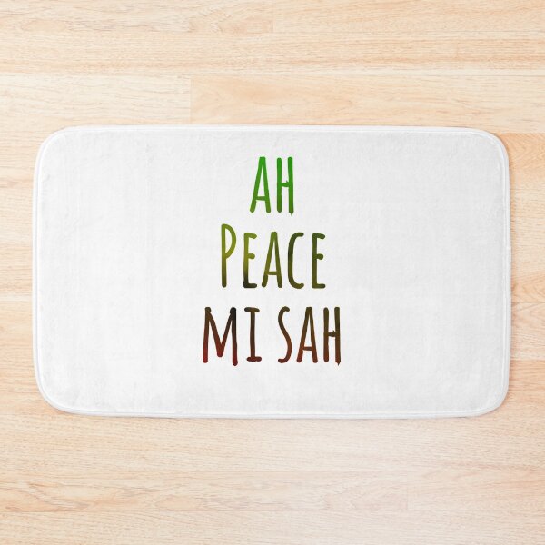 Item preview, Ah peace mi sah designed and sold by JAMAICAMERCH.