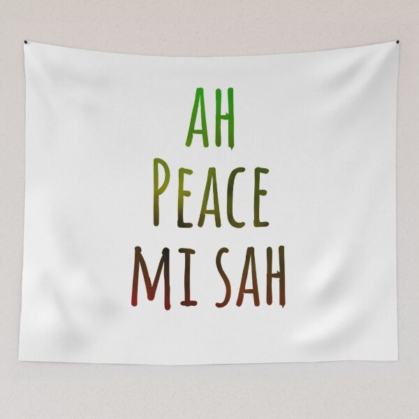 Item preview, Ah peace mi sah designed and sold by JAMAICAMERCH.