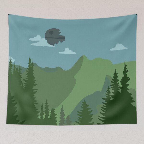 Item preview, Forrest planet Stamp designed and sold by willowsbunnies.