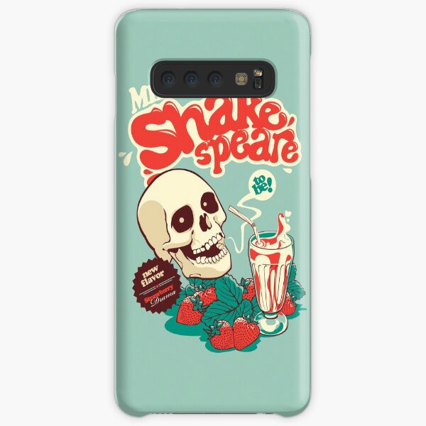 Leche Shakespeare Funda rígida para Samsung Galaxy