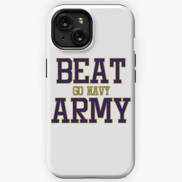 Navy Midshipmen iPhone Paisley Design Clear Case