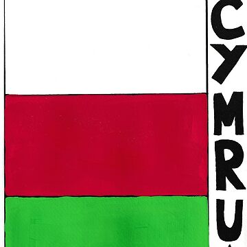 Artwork thumbnail, republica cymru by ellisnick2020