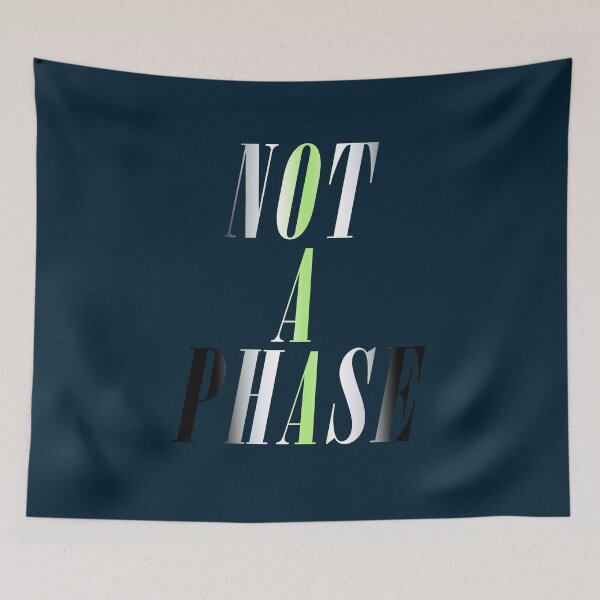 Item preview, Not A Phase (Agender Pride) designed and sold by PantasticPanic.