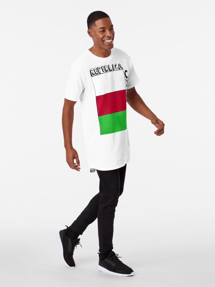 Thumbnail 3 of 5, Long T-Shirt, republica cymru designed and sold by Nick Ellis.