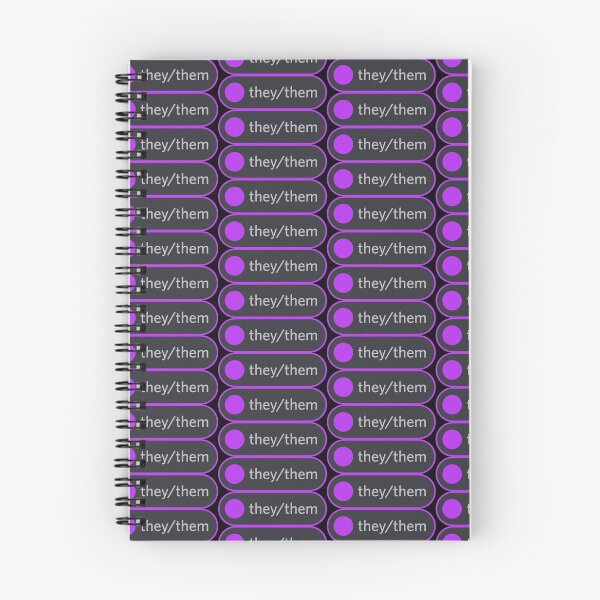 Item preview, They/Them Discord Pronoun Role - Purple designed and sold by ijanet.