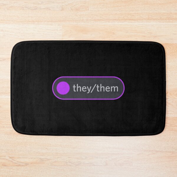 Item preview, They/Them Discord Pronoun Role - Purple designed and sold by ijanet.