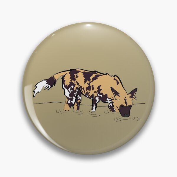 Item preview, African Wild Dog designed and sold by fuzzytapir.