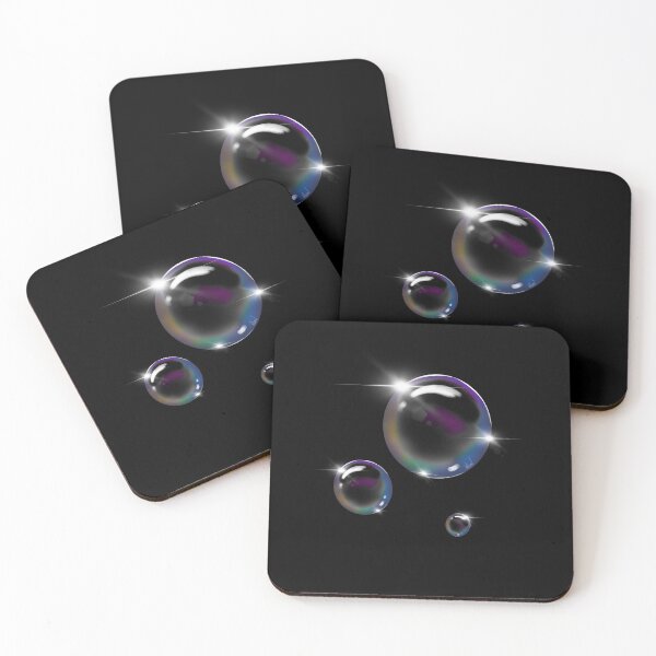 Bubbles Coasters (Set of 4)