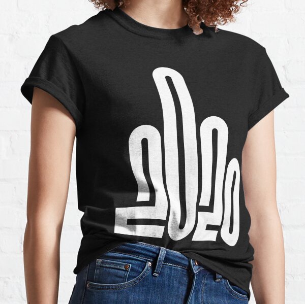 2020 finger logo t shirt