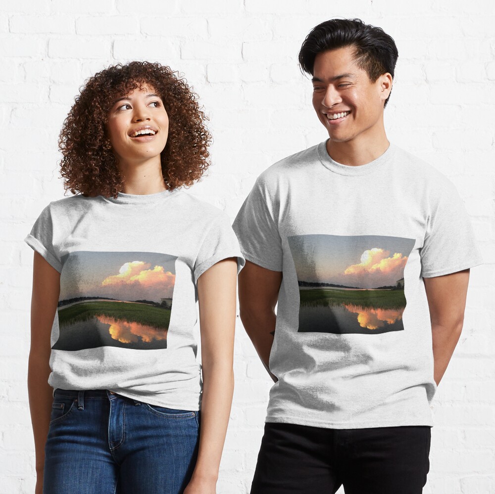 Stunning Clouds at Sunset Classic T-Shirt