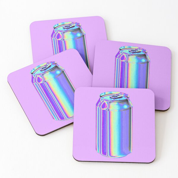 Item preview, Violet Holographic Can  designed and sold by dinaaaaaah.