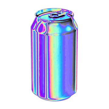 Artwork thumbnail, Violet Holographic Can by dinaaaaaah