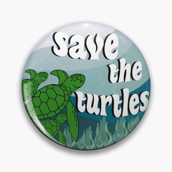 Item preview, Save the Turtles designed and sold by stickersbylaurt.