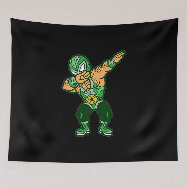 Item preview, Dabbing Mexican Wrestler designed and sold by friendlyspoon.