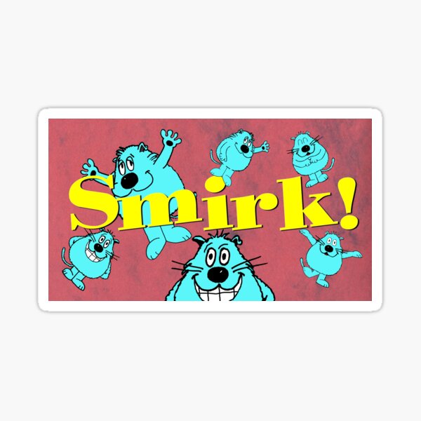Smirk Sticker
