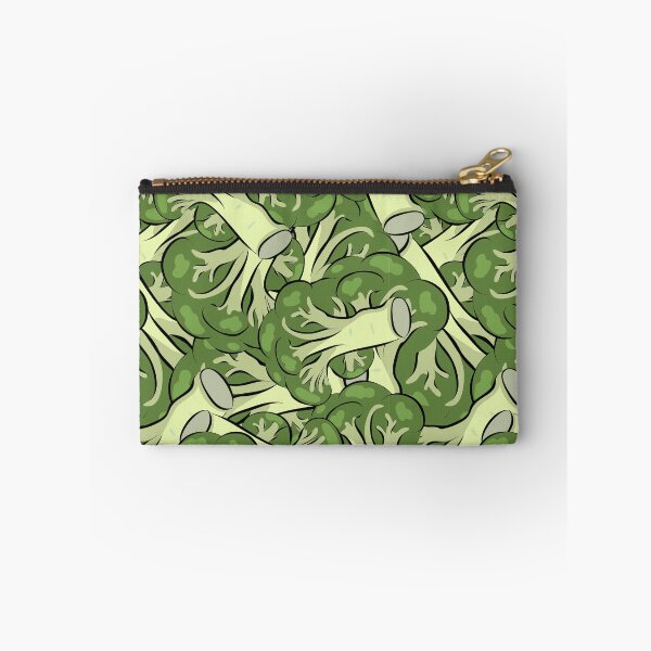 Item preview, Green broccoli vegetable pattern designed and sold by EngineerGoC.
