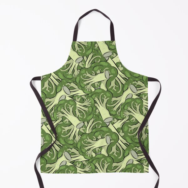 Item preview, Green broccoli vegetable pattern designed and sold by EngineerGoC.