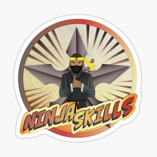 Ninja Skills Sticker