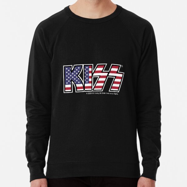 KISS (USA Flag Logo) Lightweight Sweatshirt