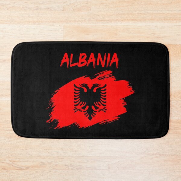 Item preview, Albania Albanian flag flag designed and sold by GeogDesigns.