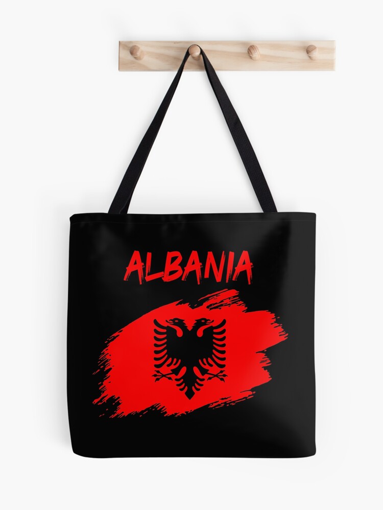  Albania,Flag of Albania,Albania Flag. Tote Bag