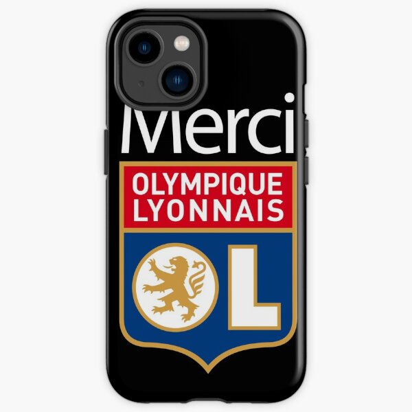 Badge Merci olympique Lyonnais Coque antichoc iPhone
