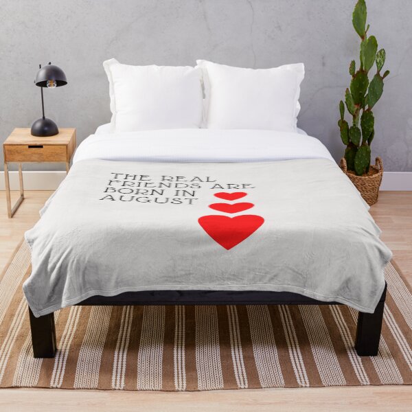 Item preview, the real friends are born in august designed and sold by Kabouch.