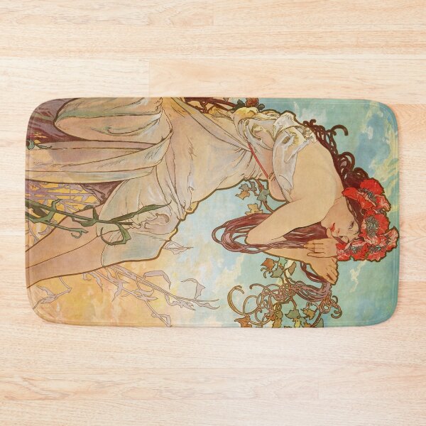 Item preview, HD alphonse mucha. summer. from the series the seasons. HIGH DEFINITION designed and sold by Katie Payne.