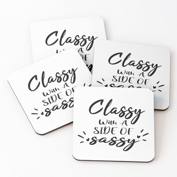 Item preview, Classy With A Side Of Sassy, Funny mom designed and sold by JustGift.