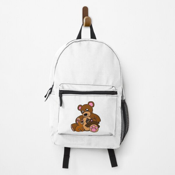 Plush Backpacks Redbubble - dexter the monkey in a bag roblox