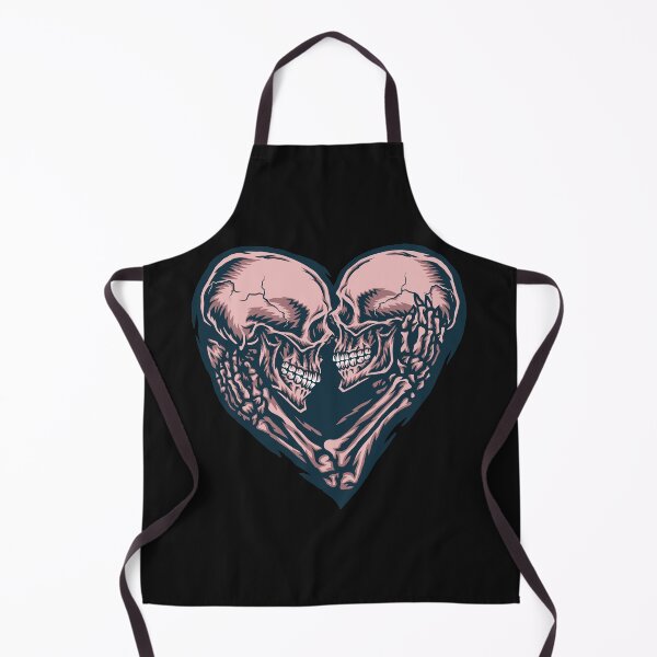Item preview, Skull Couple Heart designed and sold by urbanstore69.