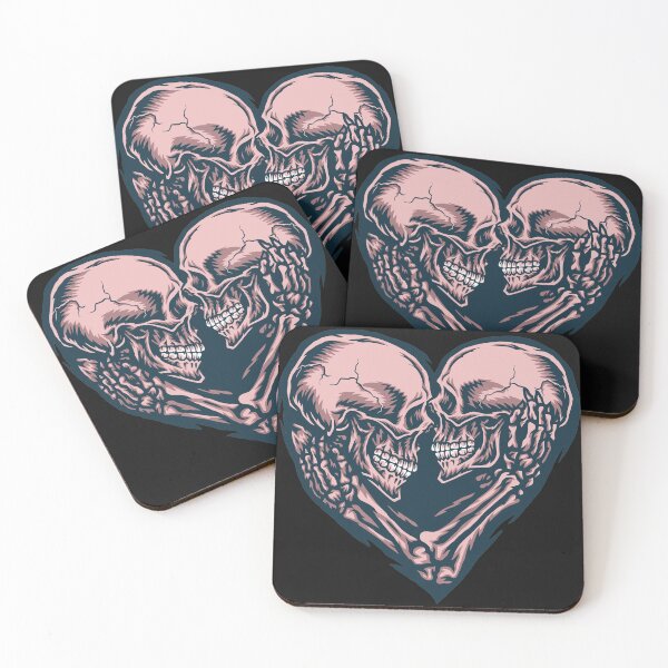 Item preview, Skull Couple Heart designed and sold by urbanstore69.