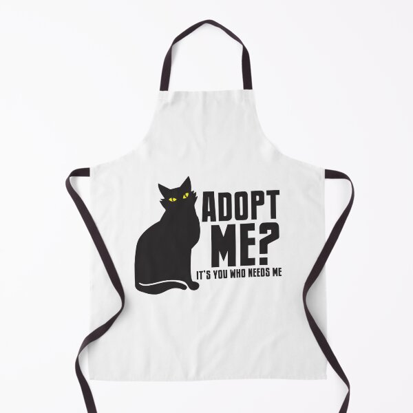 Item preview, ADOPT ME black cat it's you who needs me! designed and sold by jazzydevil.